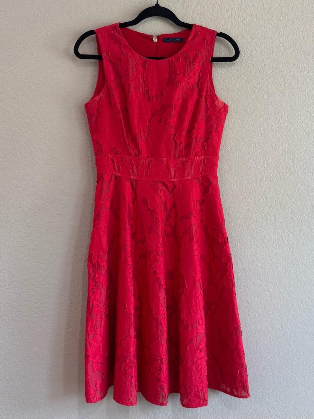 Tommy Hilfiger red floral dress